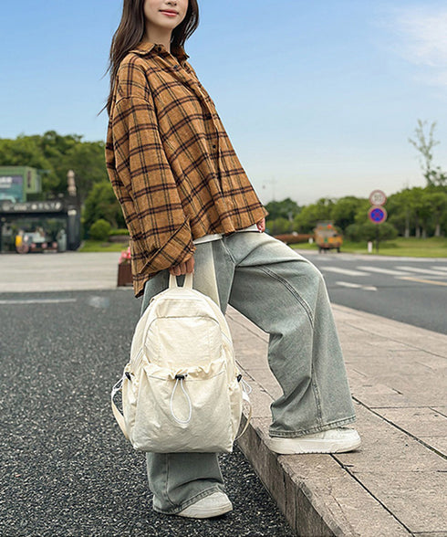 リュックサック レディース ナイロン無地 デイパック 内ポケット付き 軽い 通勤通学 カジュアル ユニセックス 背負いカバン 修学旅行 a4 アウトドア 99MHXB-001